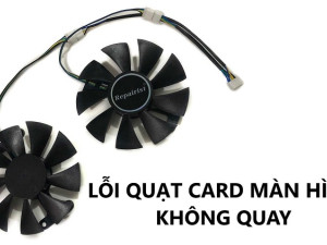 Phương pháp giải quyết khi card màn hình máy tính không quay