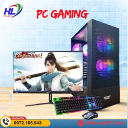 Pc Gaming chạy tool Xeon| ram 32G| màn 24 inh