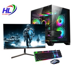 Bộ Pc Core i5 11400F |16G |SSD 240 | GTX 1650 | Màn 24 inh cong