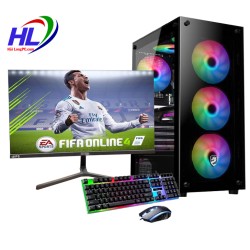 PC Gaming Core i3-10105F| 8G| SSD 240G| GTX 1060| Màn 24 inh