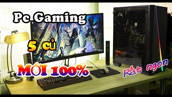 Mua máy tính cũ chơi game liên minh huyền thoại, lol, fifa, cf, pubg 5 triệu